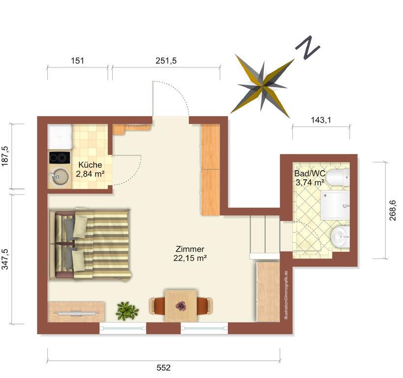 Ferienwohnung Kruppa 플론 외부 사진