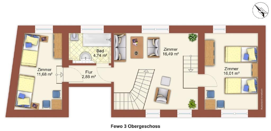 Ferienwohnung Kruppa 플론 외부 사진